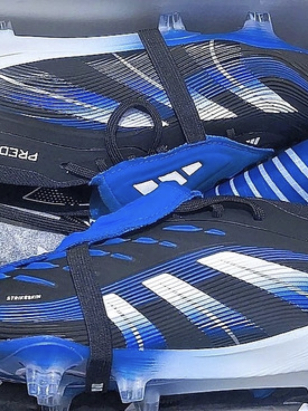 adidas Predator Elite Foldover Tongue FG Jude Bellingham (Glory Blue) Black &